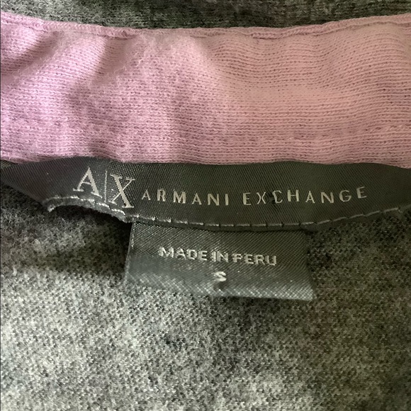 5/$25 😎Armani Exchange vintage stretch tee puff sleeve - Picture 4 of 4